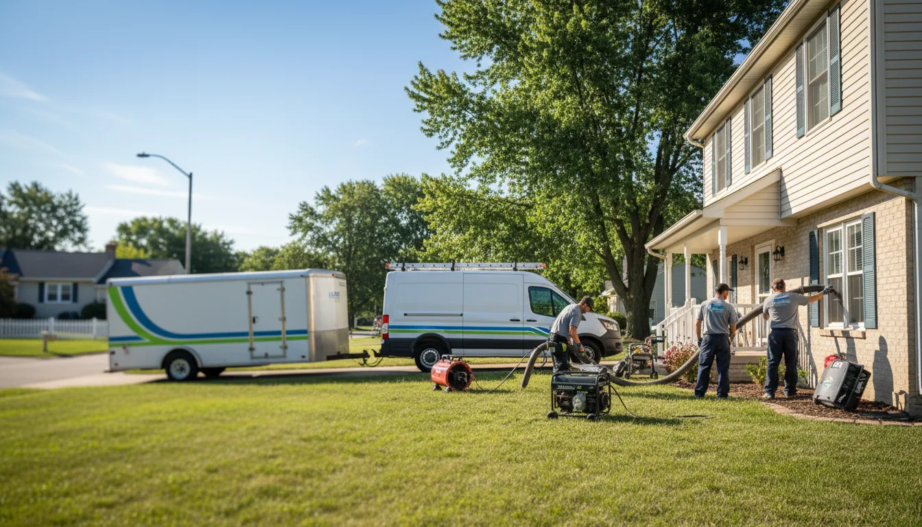 Flooded Basement Restoration And Cleanup With Repair in Sandy Hook, KY near me